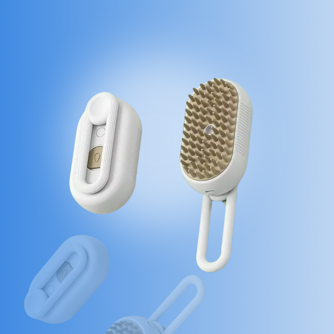 SteamyBrush – The Steam-Powered Pet Brush