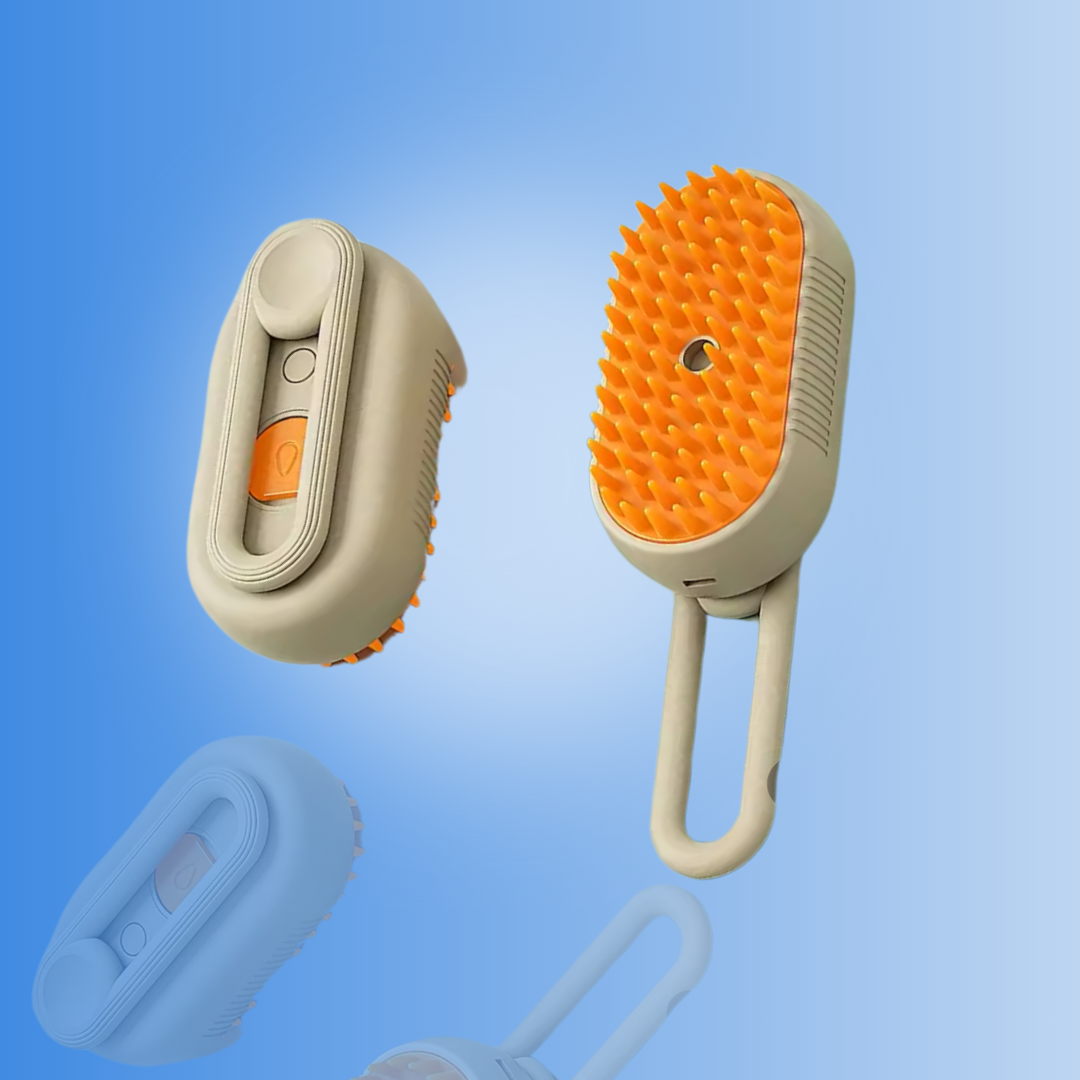 SteamyBrush – The Steam-Powered Pet Brush